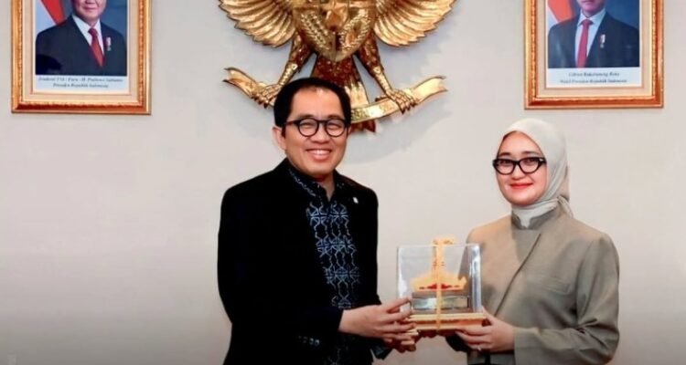 FOTO 24 April_Kunjungan Wakil Gubernur Lampung Jihan Nurlela Chalim ke Wakil Menteri Peirndustrian (Wamenperin)