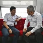 FOTO 29 April_Menteri Perhubungan (Menhub) Dudy Purwagandhi saat meninjau dan memastikan kesiapan Stasiun Bekasi Timur. 1