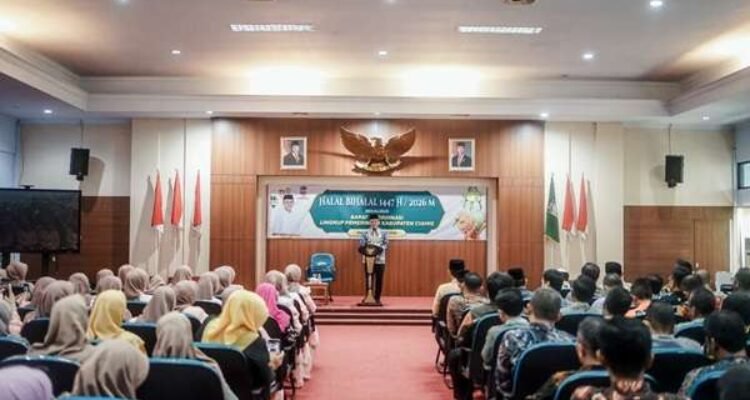 FOTO 6 April_Kegiatan Halal Bihalal aparatur Pemerintah Kabupaten Ciamis di Aula Sekretariat Daerah Kabupaten Ciamis