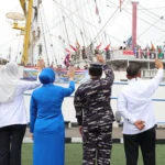 FOTO 6 April_Pelayaran muhibah KRI Bima Suci milik TNI Angkatan Laut (AL) sebagai ajang promosi. dok. umkm.go.if