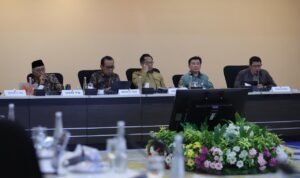 FOTO 7 April_Rapat Koordinasi Tingkat Menteri Tim Pengarah Satgas Percepatan Rehabilitasi dan