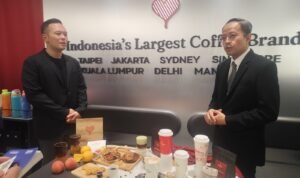 FOTO 8 April_Pembukaan gerai pertama Kenangan Coffee di Taiwan yang berlokasi di unit A11, Lantai 2 Department Store Shin Kong Mitsukoshi, Taipei.