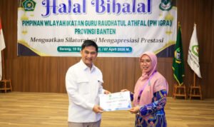 FOTO 9 April_Acara Halal Bihalal Pimpinan Wilayah (PW) IGRA Provinsi Banten di Aula Dinas PURP di Kawasan Pusat Pemerintahan Provinsi Banten KP3B, Kota Serang.