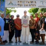 FOTO 13 Mei_Menteri Pariwisata Widiyanti Putri Wardhana saat meninjau kesiapan revalidasi status UNESCO Global Geopark Raja Ampat di Geosite Piaynemo