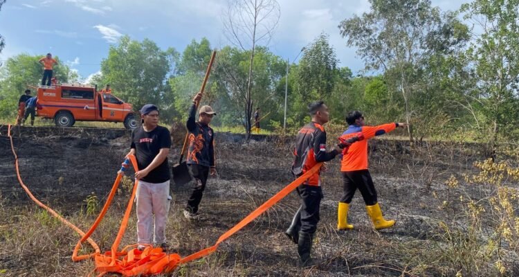 FOTO 15 Mei_Kebakaran hutan dan lahan terjadi di Kabupaten Nunukan, Provinsi Kalimantan Utara. dok. bpbdkabupatennunukan