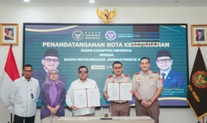 FOTO 18 Mei_penandatanganan Nota Kesepahaman (Memorandum of Understanding MoU) yang berlangsung di Kantor Balai Karantina Provinsi Jakarta