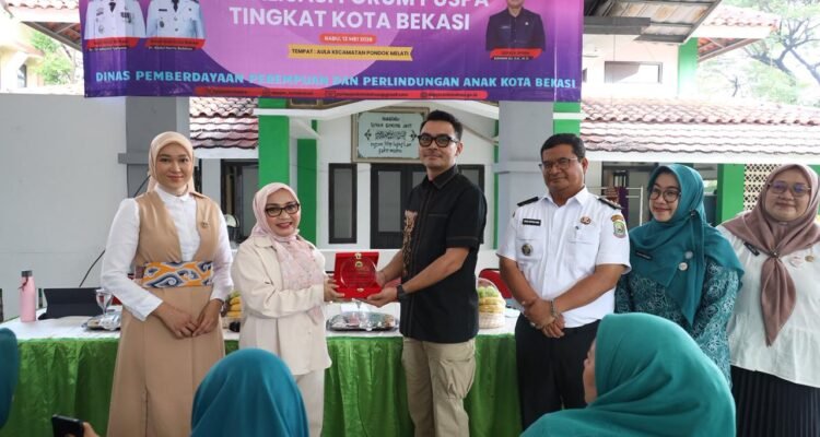FOTO 19 Mei_Kegiatan sosialisasi terkait Pusat Pembelajaran Keluarga (Puspaga) di Aula Kecamatan Pondok Melati, Kota Bekasi.
