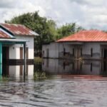 FOTO 20 Mei_Banjir yang merendam Kecamatan Sungai Ambawang, Kabupaten Kubu Raya, Kalimantan Barat. dok. bpbd