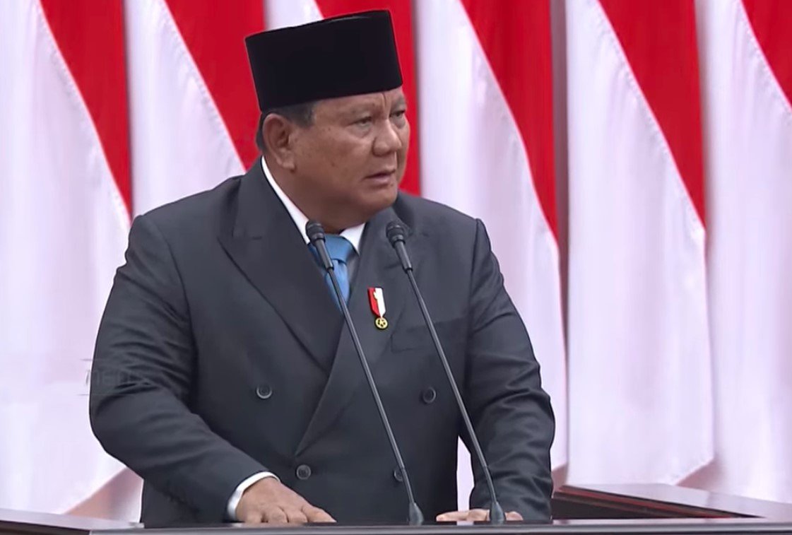 FOTO 20 Mei_Presiden Prabowo Subianto di DPR pada 20 Mei 2026. (dok. youtubesetpres)