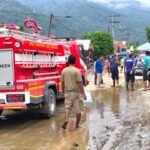 FOTO 22 Mei_Banjir akibat meluapnya Sungai Lawe Kisam dan Sungai Lawe Kinga yang merendam sebagian wilayah Kabupaten Aceh Tenggara, Prov Aceh