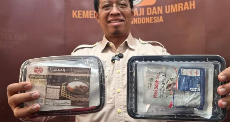 FOTO 22 Mei_Makanan siap santap bagi jemaah haji Indonesia. haji.go.id