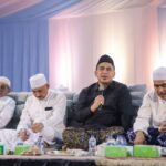 FOTO 24 Mei_Taj Yasin saat Pengajian Selapanan dan Haul ke-7 KH Maimoen Zubair di Pondok Pesantren Nashrul Ummah, Mejobo, Kudus.