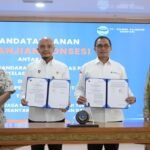 FOTO 27 Mei_Kantor Kesyahbandaran dan Otoritas Pelabuhan (KSOP) Kelas I Banten resmi menjalin kerja sama konsesi dengan PT Chandra Pelabuhan Nusantara. hubla 1