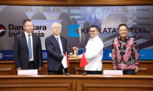 FOTO 27 Mei_Penandatanganan nota kesepahaman antara PT Krakatau Steel (Persero) Tbk. dengan Pemerintah Provinsi Hebei di Gedung Krakatau Steel, Kuningan, Jakarta. bantenprov