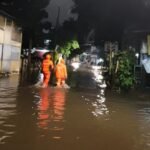 FOTO 28 Mei_Banjir yang melanda pemukiman warga di empat kecamatan di Kota Administrasi Jakarta Selatan, Provinsi Jakarta. bpbdprovinsijakarta)