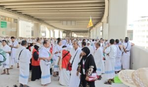 FOTO 28 Mei_Jemaah haji Indonesia tengah melakukan serangkaian ibadah haji di Arab Saudi. (dok. kemenhaj)