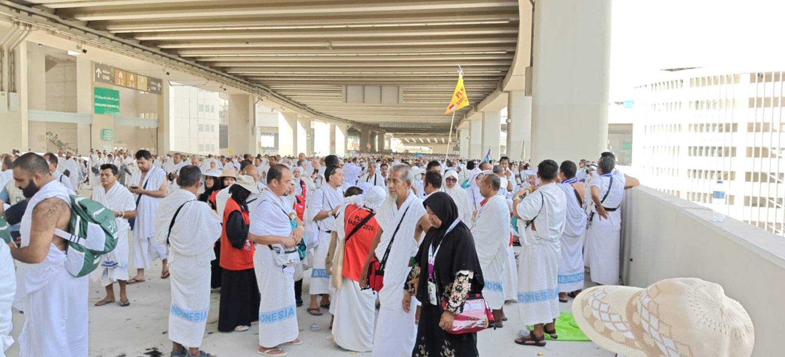 FOTO 28 Mei_Jemaah haji Indonesia tengah melakukan serangkaian ibadah haji di Arab Saudi. (dok. kemenhaj)