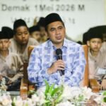 FOTO 3 Mei_Wakil Gubernur Jawa Tengah Taj Yasin saat menghadiri Tasyakuran Khotmil Qur’an ke-31