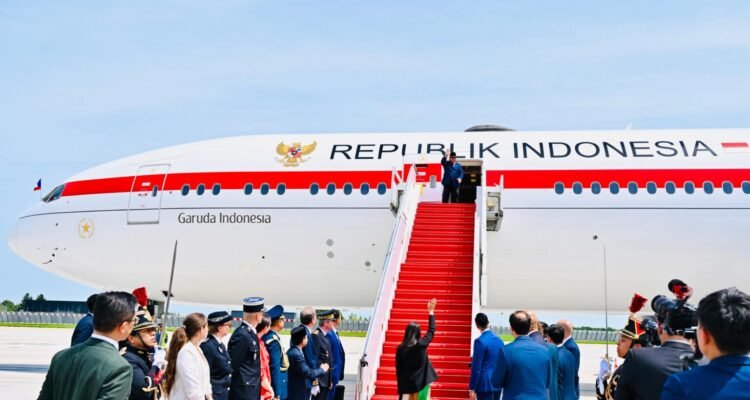 FOTO 30 Mei_Presiden Prabowo Subianto mengakhiri rangkaian kunjungan resmi kenegaraan di Paris, Republik Prancis. dok. setkab