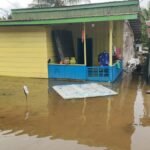 FOTO 5 Mei_Kondisi banjir di permukiman dan lahan persawahan warga di Kecamatan Soyo Jaya, Kabupaten Morowali Utara, Provinsi