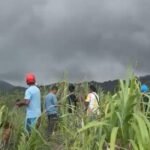 FOTO 8 Mei_Tim SAR gabungan berada di Pos 5 pendakian Gunung Api Dukono untuk mencari dan mengevakuasi dua WNA pada peristiwa erupsi Gunung Api Dukono. dok