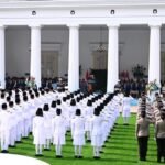 FOTO 1 Juni_Upacara Peringatan Hari Lahir Pancasila tahun 2026 yang digelar di Gedung Pancasila, Kementerian Luar Negeri, Jakarta. setpres
