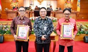 FOTO 10 Juni_Acara penyerahan Laporan Hasil Pemeriksaan (LHP) BPK atas Laporan Keuangan Pemerintah Daerah (LKPD) Kota Denpasar Tahun Anggaran (TA) 2025.