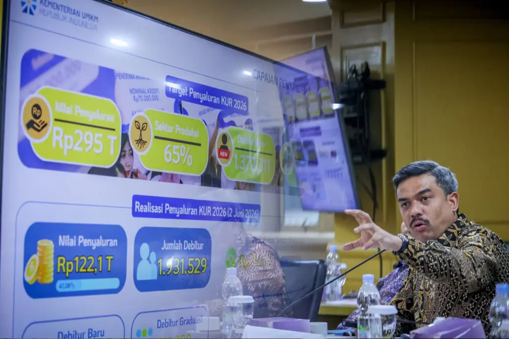 FOTO 10 Juni_Menteri Usaha Mikro, Kecil dan Menengah (UMKM) Maman Abdurrahman menghadiri rapat kerja bersama Komite IV DPD di Kompleks Parlemen, Jakarta