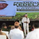 FOTO 12 Juni_Kegiatan penanaman kedelai di lahan seluas 210 hektare dalam rangka mendukung swasembada kedelai 2026 di Provinsi Jawa Barat.