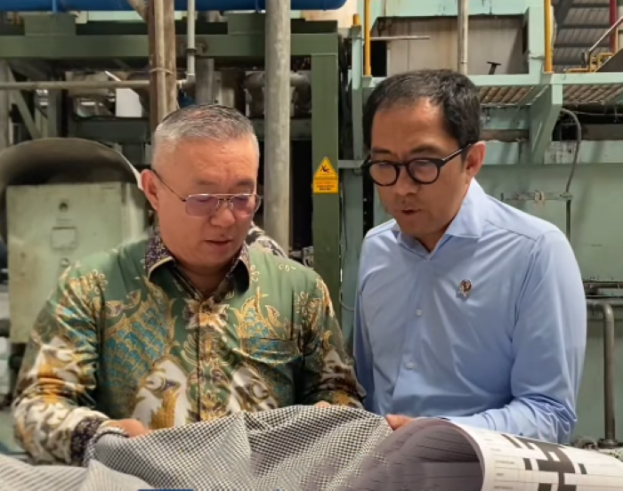 FOTO 12 Juni_Kunjungan Wakil Menteri Perindustrian Faisol Riza ke PT Gajah Tunggal, Bandung. dok. intsgramfaisolrizaid