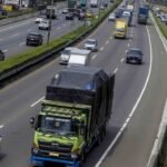 FOTO 14 Juni_Arus lalu lintas angkutan barang di jalan raya. dok. hubdatkemenhub