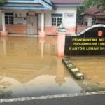 FOTO 14 Juni_Kondisi jalan yang terendam banjir di Kota Palopo, Provinsi Sulawesi Selatan. dok. bpbdkotapalopo