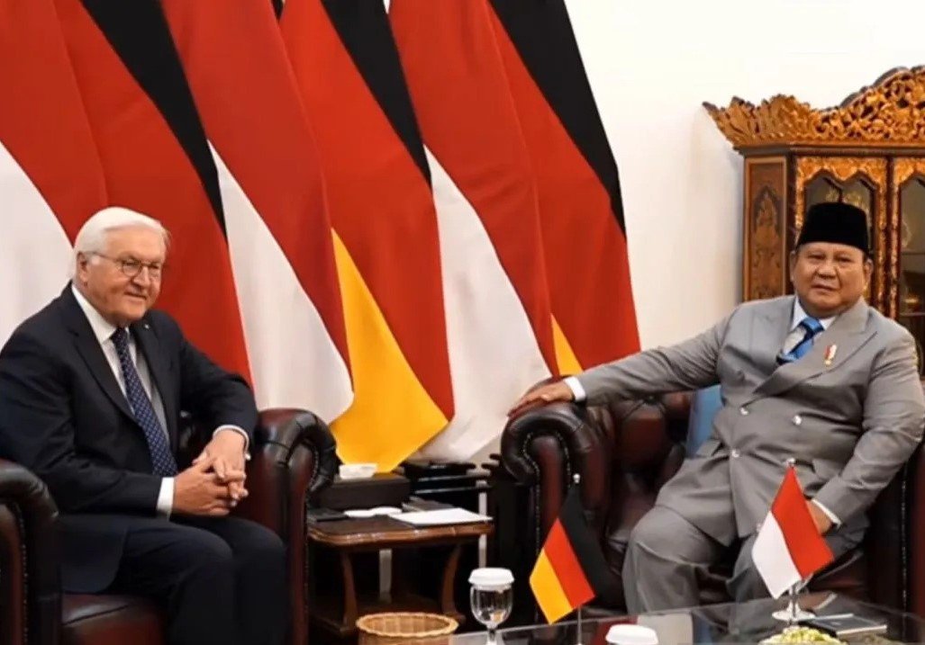 FOTO 15 Juni_Presiden Prabowo Subianto dan Presiden Federal Jerman Frank-Walter Steinmeier INI