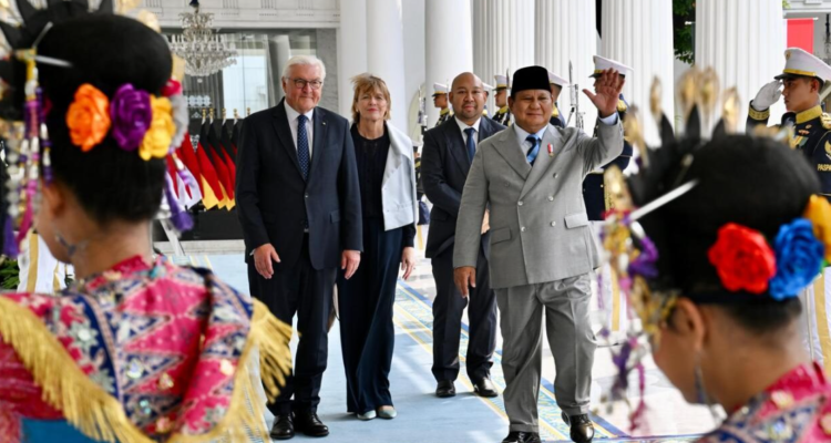 FOTO 16 Juni_Presiden Prabowo Subianto menerima kunjungan kenegaraan Presiden Republik Federal Jerman