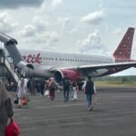 FOTO 16 Juni_eremonial pendaratan dan penerbangan perdana di Bandar Udara Muara Bungo, Kabupaten Bungo, Provinsi Jambi. 3 1