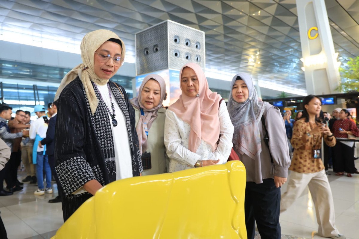 FOTO 20 Juni_Kepala Dinas Pariwisata Provinsi Banten menghadiri Peresmian Monumen Butter Baby di Departure Hall, Terminal 3 Bandara Soekarno Hatta, Kota Tangerang