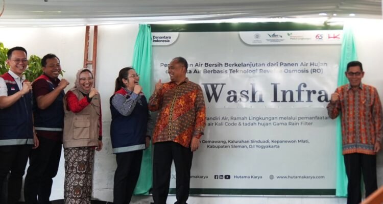 FOTO 21 Juni_HK Water, Sanitation and Hygiene Infrasructure (red. WASH INFRA) berupa penyediaan air bersih berkelanjutan dari panen air hujan INI