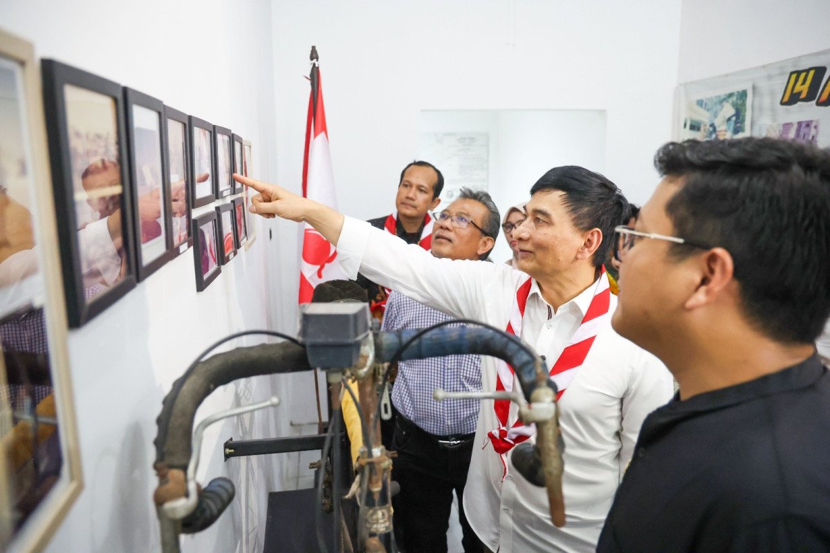 FOTO 21 Juni_Saat acara Re-launching Museum Sepeda Pramuka Keliling Dunia di Jalan Pemuda, Karundang, Kota Serang. dok. bantenprov.go.id