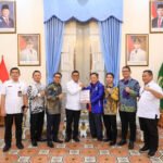 FOTO 25 Juni_Kunjungan pengurus Badan Musyawarah Antar Gereja Nasional (Bamagnas) Provinsi Banten di Gedung Negara, Kota Serang. bantenprov