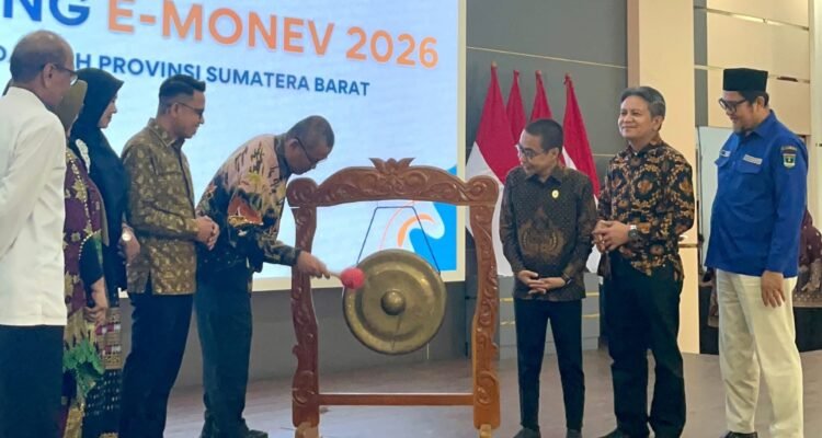 FOTO 5 Juni_Peluncuran Monitoring dan Evaluasi (Monev) Keterbukaan Informasi Publik Tahun 2026 di Auditorium Gubernuran Sumatra Barat. dok. sumbaprov