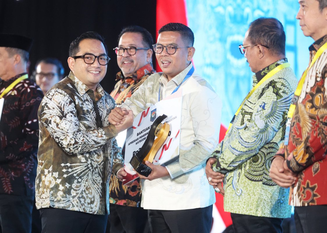 FOTO 6 Juni_Acara penerimaan Apresiasi Pemerintah Daerah Berprestasi 2026 Regional Jawa - Bali dari Kementerian Dalam Negeri (Kemendagri). dok. bantenprov