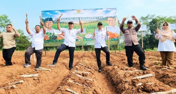 FOTO 6 Juni_Gerakan Tanam Serentak Tebu yang digelar di Desa Salit, Kecamatan Kajen, Kabupaten Pekalongan. pertanian,go.id