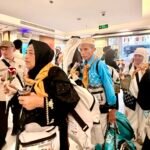 FOTO 8 Juni_Kementerian Haji dan Umrah (Kemenhaj) mulai memberangkatkan jemaah haji gelombang kedua dari Makkah menuju Madinah.