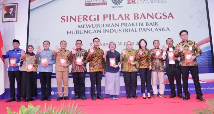 FOTO 1 Juli_Kegiatan Sinergi Pilar Bangsa di Surabaya, Jawa Timur. (dok. kemnaker)