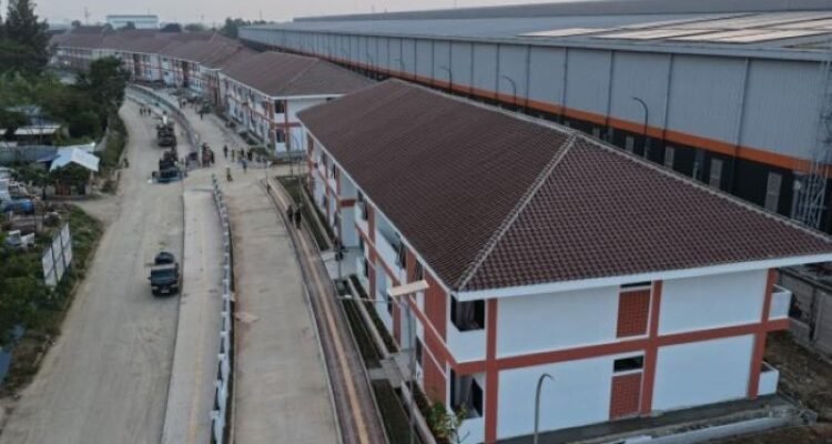 FOTO 1 Juli_Pembangunan Sekolah Rakyat Cikarang di Kabupaten Bekasi, Jawa Barat. (dok. pu.go.id)