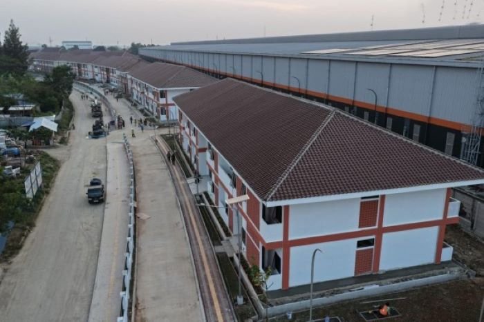 FOTO 1 Juli_Pembangunan Sekolah Rakyat Cikarang di Kabupaten Bekasi, Jawa Barat. (dok. pu.go.id)