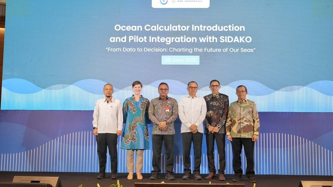FOTO 1 Juli_Perkenalan Ocean Calculator Introduction and Pilot Integration With SIDAKO, sebuah platform geospasial berbasis Neraca Sumber Daya Laut (NSDL). (dok. kkp)