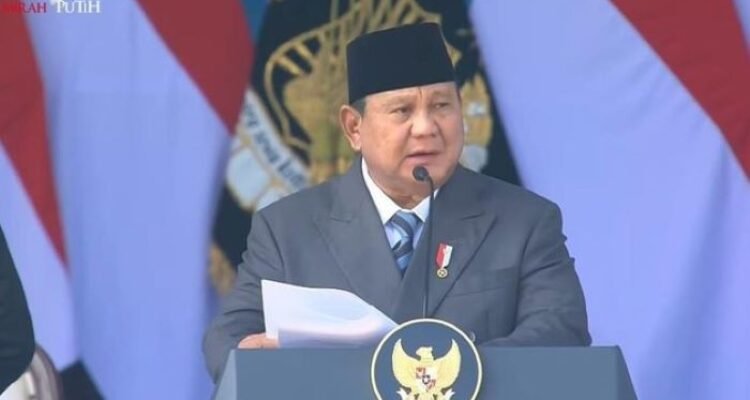 FOTO 1 Juli_Presiden Prabowo Subianto. (dok. youtubesetpres)