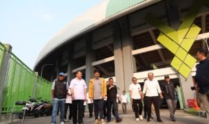 FOTO 10 Juli_Wakil Wali Kota Bekasi Abdul Harris Bobihoe menerima kunjungan kerja dari jajaran Pemerintah Provinsi Jawa Barat