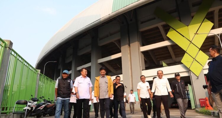 FOTO 10 Juli_Wakil Wali Kota Bekasi Abdul Harris Bobihoe menerima kunjungan kerja dari jajaran Pemerintah Provinsi Jawa Barat